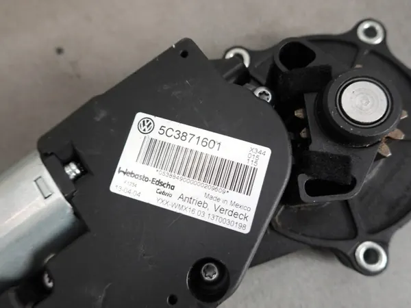 Motor de techo OEM 5C3871601 para VW Beetle 5C3 Cabrio image 5