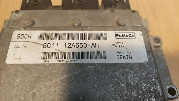 Moottorin ohjain ECU FORD TRANSIT 2.4L diesel 114kW 6C1112A650AH image 2
