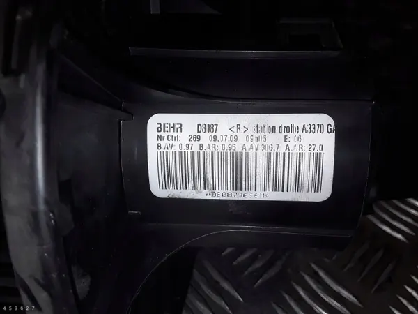 Opel Zafira verwarmingsventilator OEM a3370ga image 5