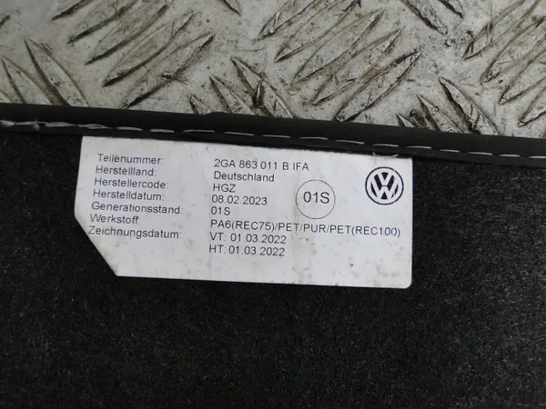 Alfombrillas de felpa OEM 2GA863011B para VW T-Roc image 7