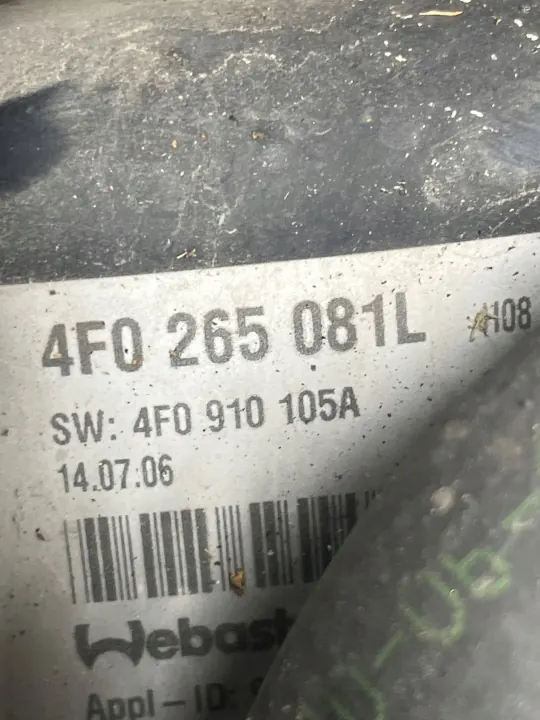 Calefactor estacionario (Webasto) Audi A6 Allroad C6 4F0265081L image 3