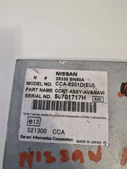 Nissan CD/DVD-vaihtaja OEM CCA8201D - Käytetty image 3
