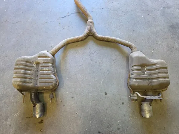 Silenciador de escape duplo direito Saab 93 9-3 II Aero image 2