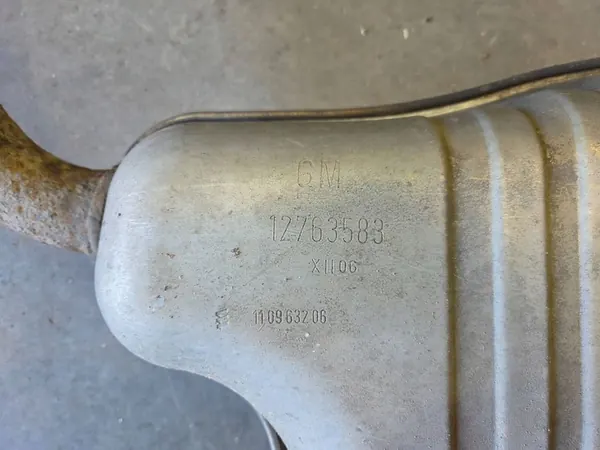 Silenciador de escape duplo direito Saab 93 9-3 II Aero image 4