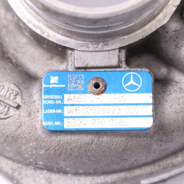 Mercedes OM651 Turbon Kylmäpuoli OEM A6510900980 image 4