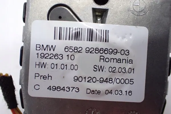 OEM 9322120 Navigatiedisplay BMW 3 F30 F31 LCI image 9