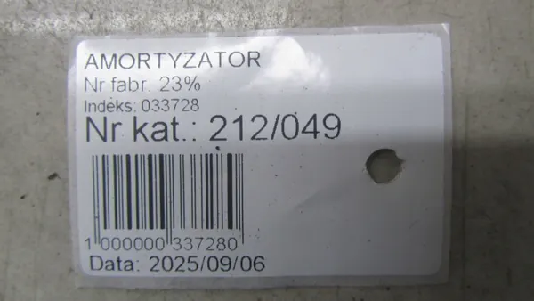 Coussin suspension air BMW 5 F07 GT arrière droit OEM 212/049 image 4