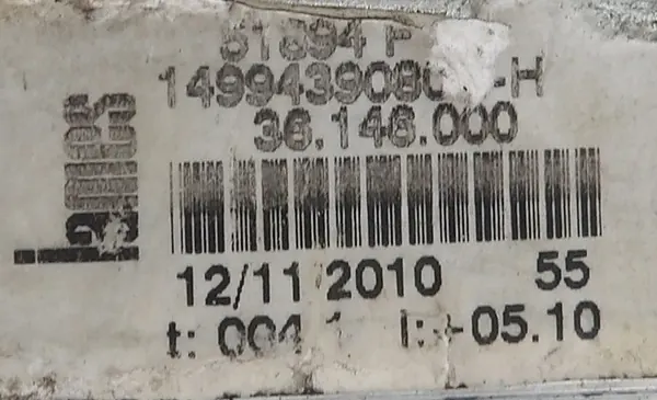 Mecanismo de elevador de janela esquerda Jumpy Expert Scudo II image 4