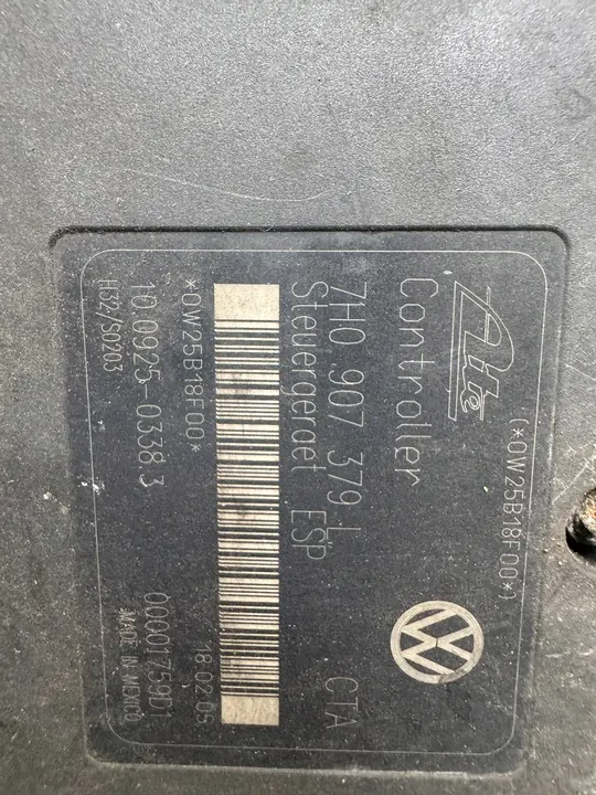 VW T5 ABS Pomp Controller 7H0614111L 7H0907379L image 5
