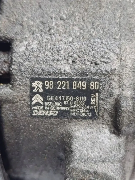 DS OEM 9822184980S7 Klimakompressor für DS3 1.2 THP image 4