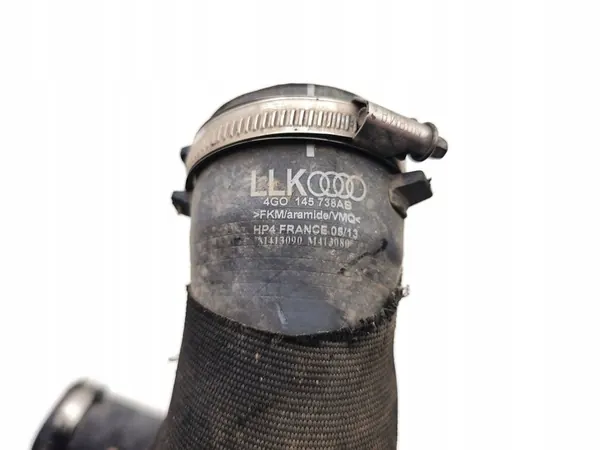 Intercooler Rohr AUDI A6 C7 3.0 BI TDI 4G0145738AB image 6