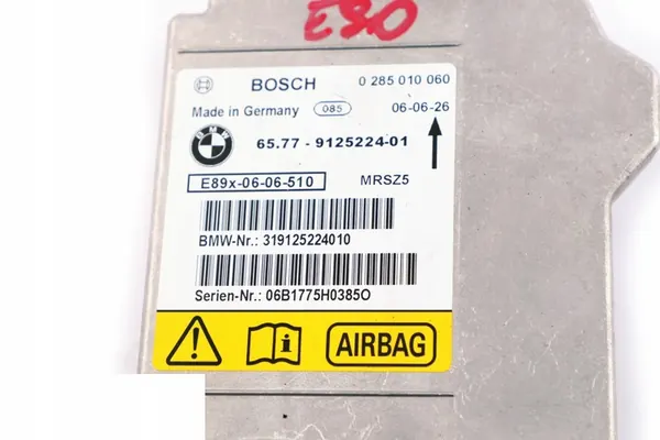 BMW E87 E90 MINI R50 Ilmatyynymoduulin anturi 9125224 image 2