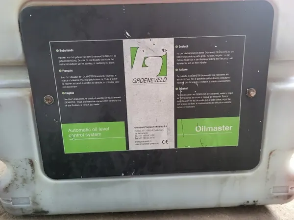 Groeneveld Olimaster Zentral-Schmierung Verteiler image 5