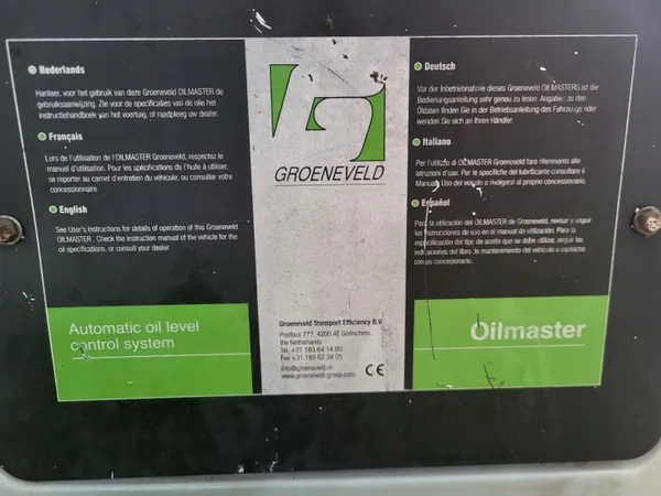 Groeneveld Olimaster Zentral-Schmierung Verteiler image 6