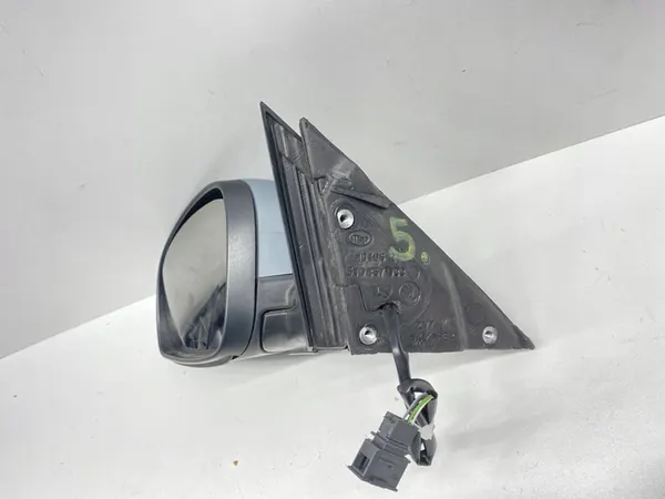 Vasen Sähkösivupeili 5 Pin Skoda Fabia II 2007-2015 image 7