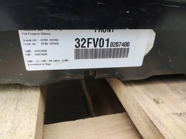 OEM 9804124880 9804138680 Accu voor Partner Berlingo III EV image 8