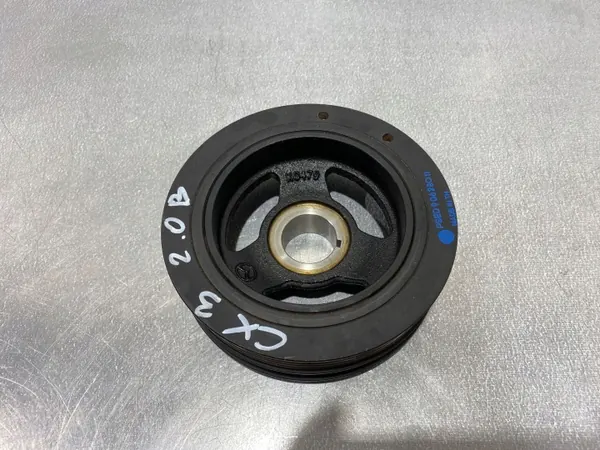 Polia virabrequim Mazda OEM FBZ20366 Usado image 2