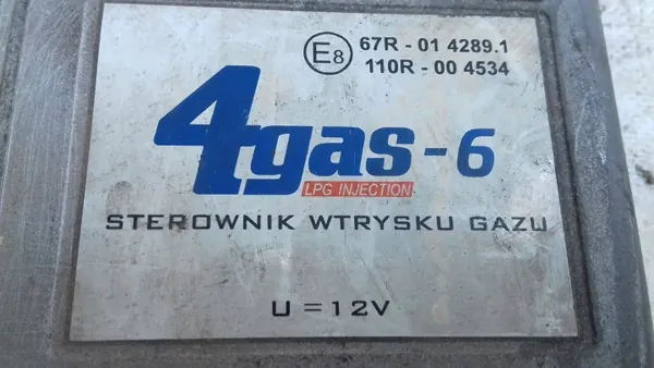 Computador controlador GPL OEM KOMPUTER STEROWNIK GAZU LPG 4 GAS 6 CYLINDRÓW NR.1 image 3