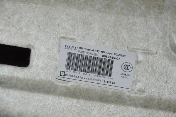 Plafonnier BMW 4 Gran Coupe OEM 51448059289 Occasion image 5