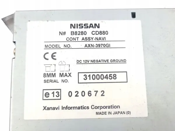 Nissan 350Z CD-byttare OEM B8280CD880 - Begagnad image 6