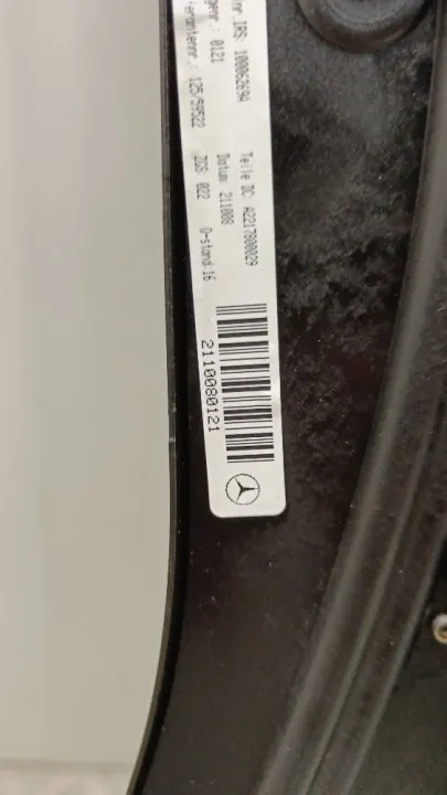 Mercedes-Benz S W221 Schiebedach OEM 2110080121 Komplett image 7