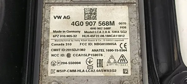 Gebrauchtes OEM 4G0907568M Radar für Audi A6 C7 Lift image 4