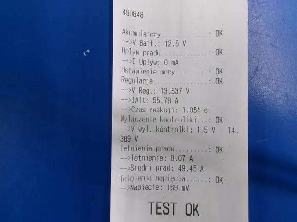 MERCEDES W123 2.0D Alternatori Bosch 55A image 6