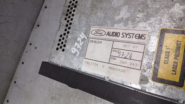 Radio Ford Galaxy OEM YM21-18K878-KC Usado image 3