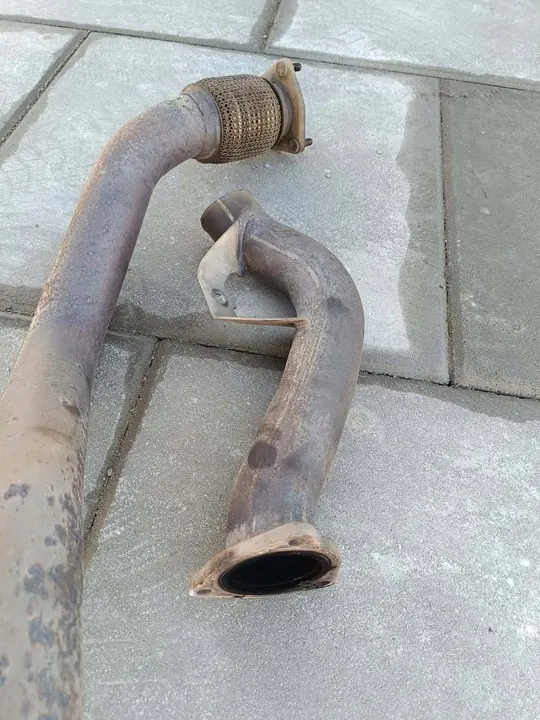 Conector de tubo de escape Audi A4 B8 1.8 TFSI 8K0254352D image 4