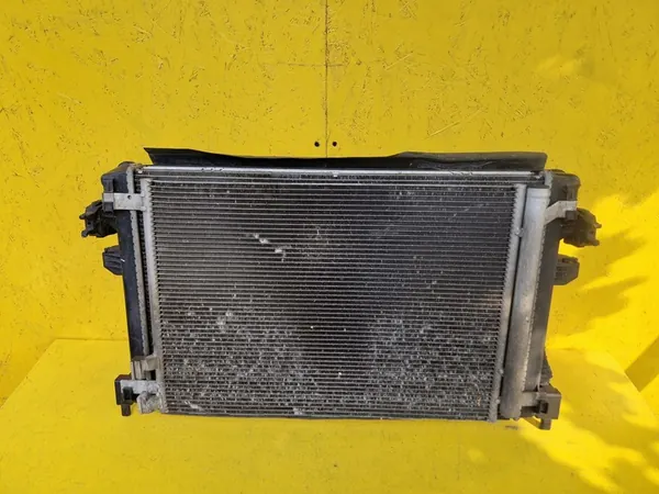 VW SKODA AUDI Radiador de Agua Radiador AC 5Q0816411AC image 2