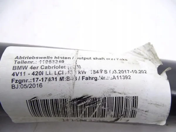 OEM 6873764 Rechter Achter Schokdemper BMW 4 F33 Cabrio image 5