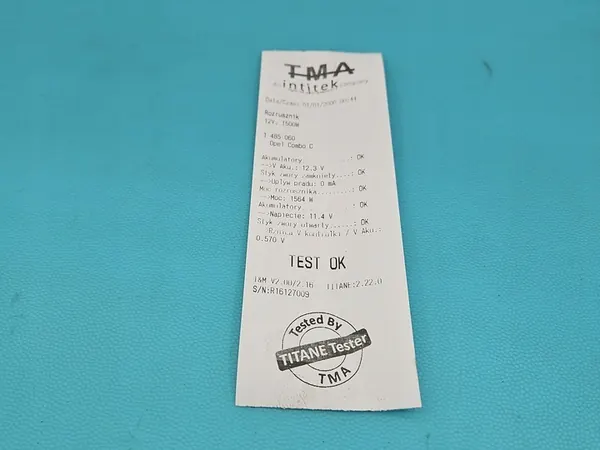 Motor de arranque Opel Combo C 1.6 16V 55556130 image 6