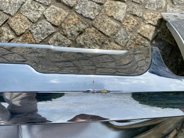 MERCEDES 204 GLK Bakre Stötfångare Diffusor Krom OEM image 10