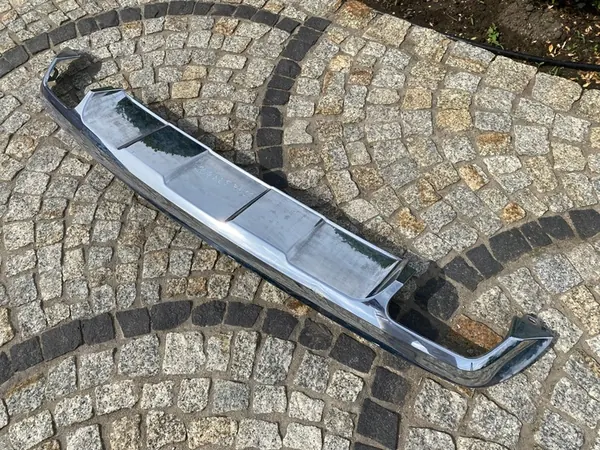 MERCEDES 204 GLK Bakre Stötfångare Diffusor Krom OEM image 3
