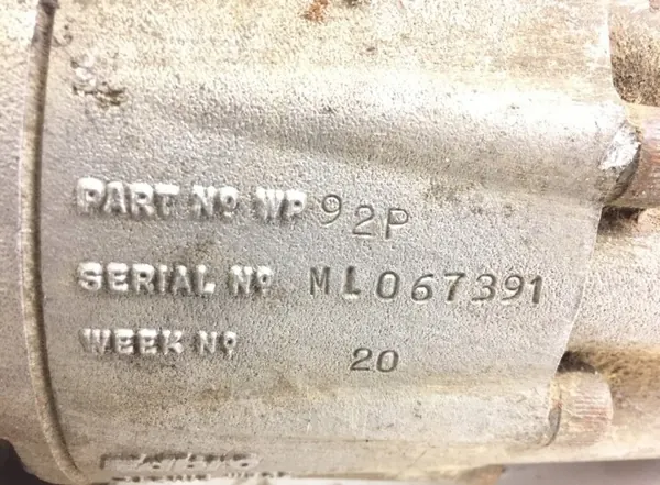 Bomba de dirección WP92P Volvo - Pieza OEM usada image 5