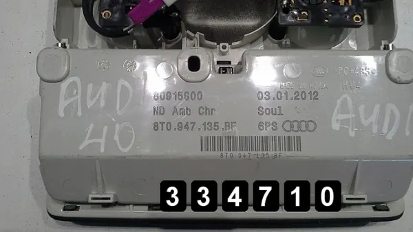 Audi A5 dakverlichtingsconsole OEM AM-334710 image 3