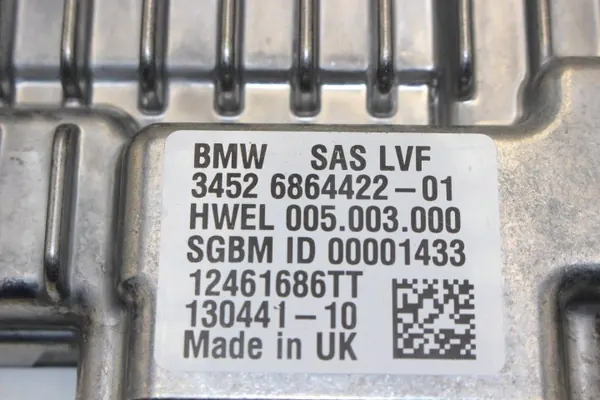 Sensor ángulo dirección BMW X1 F48 F49 6864422 image 4