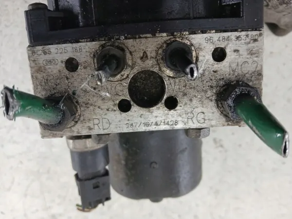 Peugeot 307 ABS-jarrupumppu OEM 9648435380 0265950084 image 7