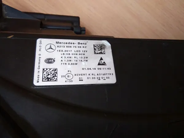 MERCEDES W213 MULTIBEAM LED LINKER KOPLAMP A2139062506KZ image 8