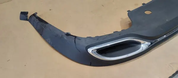 Difusor Traseiro Cromado Mercedes C-Class W206 Kombi image 9