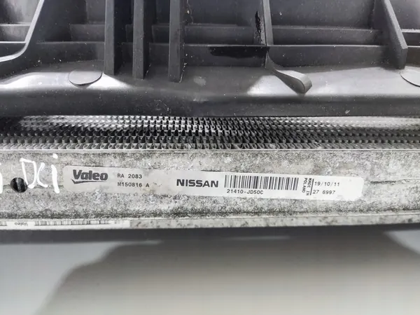 Kylarrubrikset Nissan Qashqai I J10 1.5 DCI 2010-13 image 9