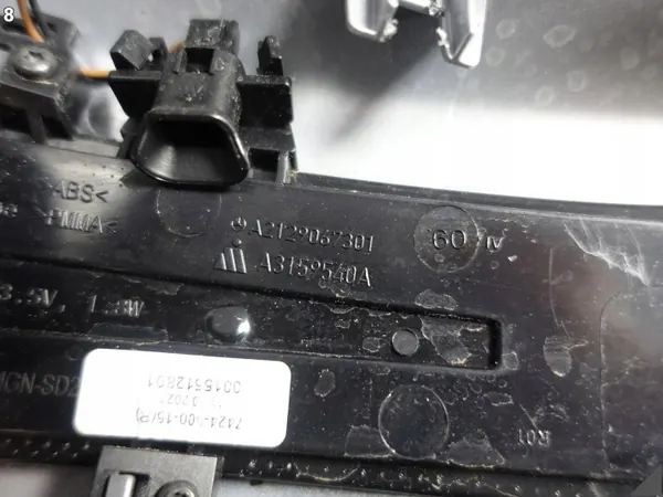 OEM 66701163 Höger Spegelskydd Mercedes E-klass image 9