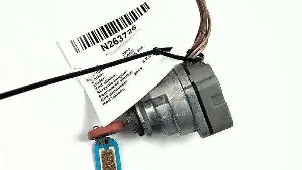 Chave de ignição Case Puma 225 OEM 87561528 - Usada image 3