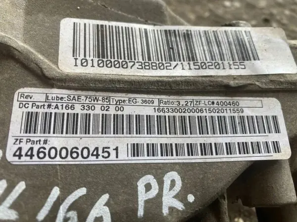 Vooras Mercedes ML W166 OEM A1663300200 image 4