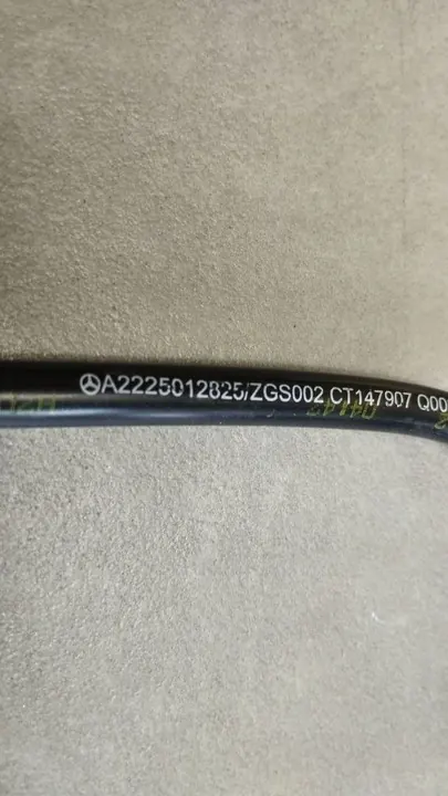 Ventilatieslang Mercedes-Benz S W222 2014 A2225012825 image 4