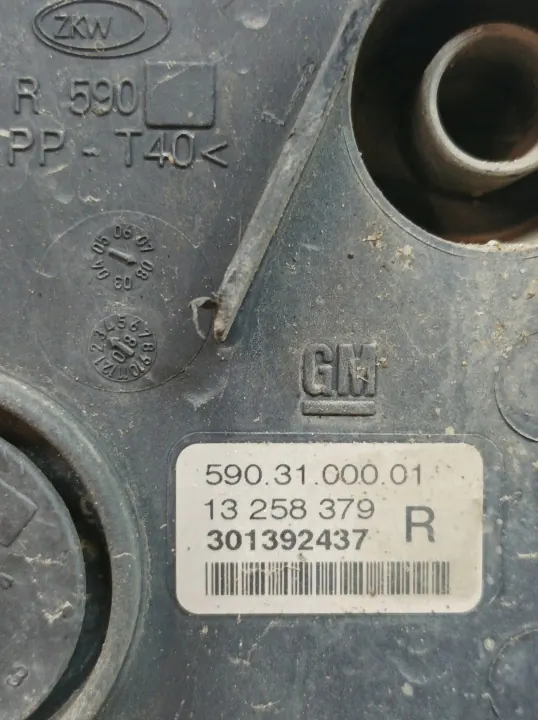 Farol Halogéneo Direito Dianteiro OEM 13258379 Opel Signum image 3