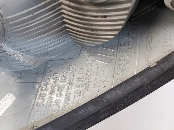 SKODA FABIA II 2 Lámpara Trasera Derecha 5J6945096A Hatchback image 5