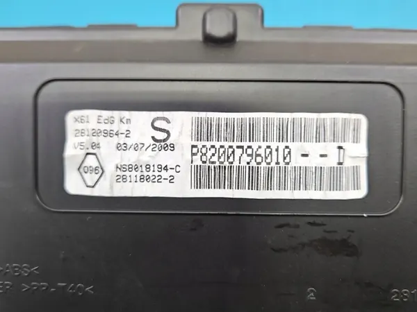 Snelheidsmeter Renault Kangoo II 1.5 dCi P8200796010-D image 5