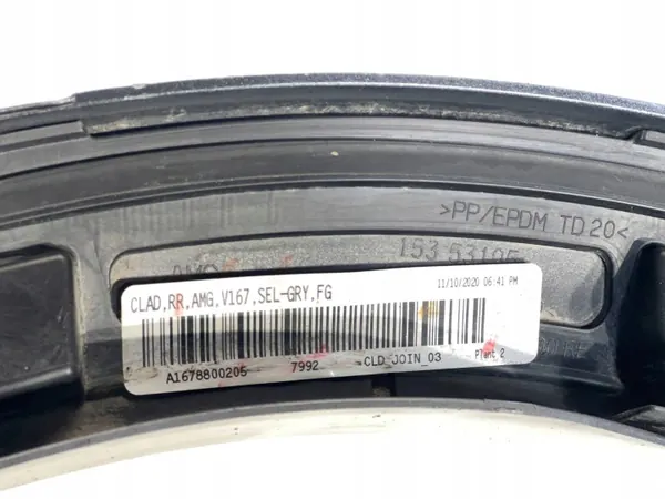 Mercedes-Benz GLE W167 Salpicadero trasero OEM A1678800205 image 8