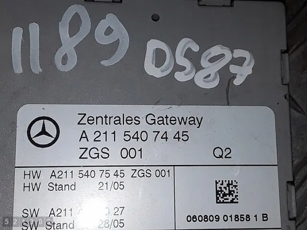 ECU Mercedes A2115407445 para Clase E W211 2007 image 3